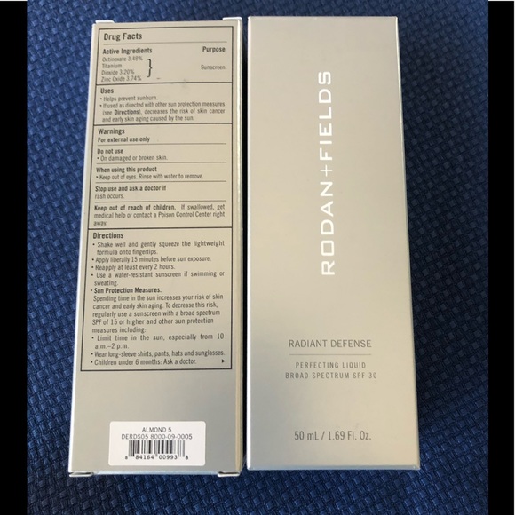 Rodan + Fields Other - Rodan+Fields Almond 5 Radiant Defense New Sealed